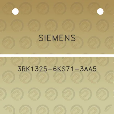 siemens-3rk1325-6ks71-3aa5