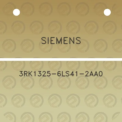 siemens-3rk1325-6ls41-2aa0