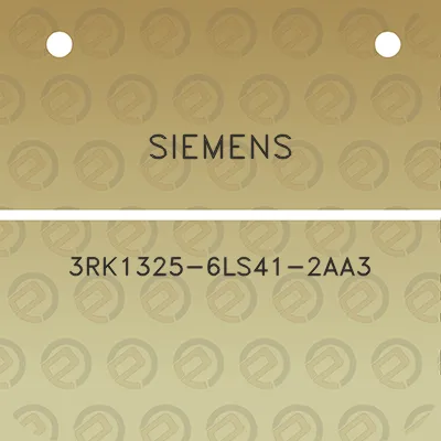 siemens-3rk1325-6ls41-2aa3