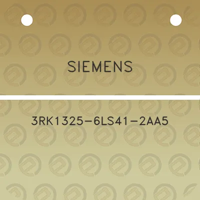 siemens-3rk1325-6ls41-2aa5