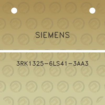 siemens-3rk1325-6ls41-3aa3