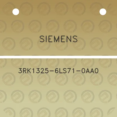 siemens-3rk1325-6ls71-0aa0