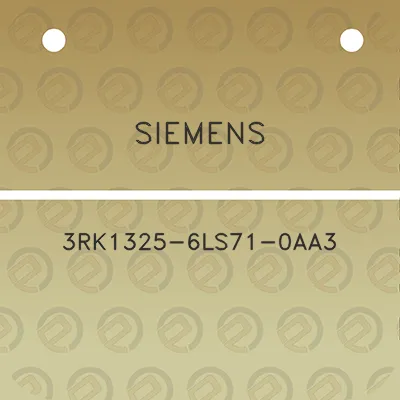 siemens-3rk1325-6ls71-0aa3