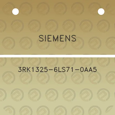 siemens-3rk1325-6ls71-0aa5