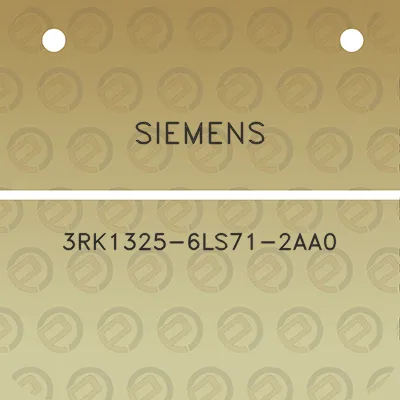 siemens-3rk1325-6ls71-2aa0