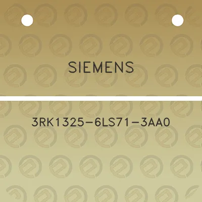 siemens-3rk1325-6ls71-3aa0