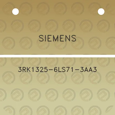 siemens-3rk1325-6ls71-3aa3