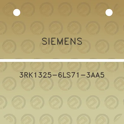 siemens-3rk1325-6ls71-3aa5