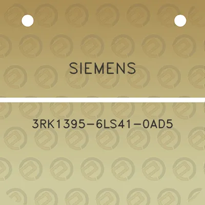 siemens-3rk1395-6ls41-0ad5