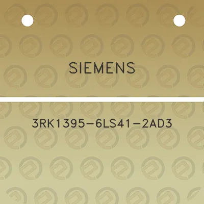 siemens-3rk1395-6ls41-2ad3