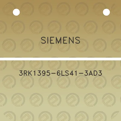 siemens-3rk1395-6ls41-3ad3