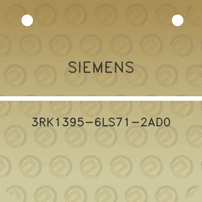 siemens-3rk1395-6ls71-2ad0