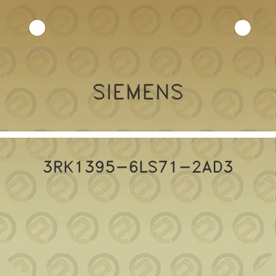 siemens-3rk1395-6ls71-2ad3