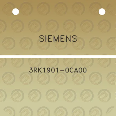 siemens-3rk1901-0ca00