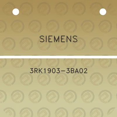 siemens-3rk1903-3ba02