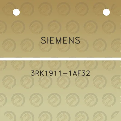 siemens-3rk1911-1af32