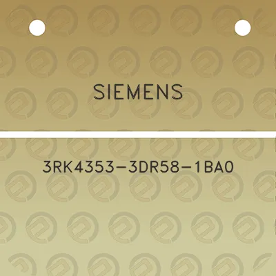 siemens-3rk4353-3dr58-1ba0