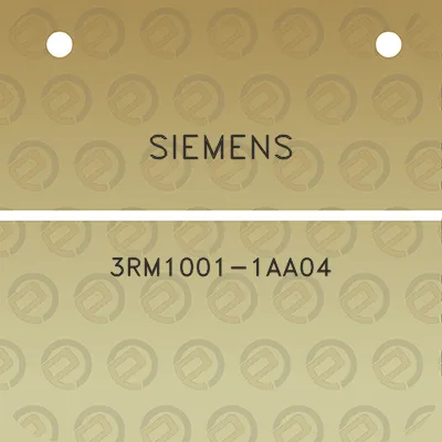 siemens-3rm1001-1aa04