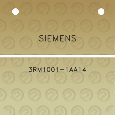 siemens-3rm1001-1aa14