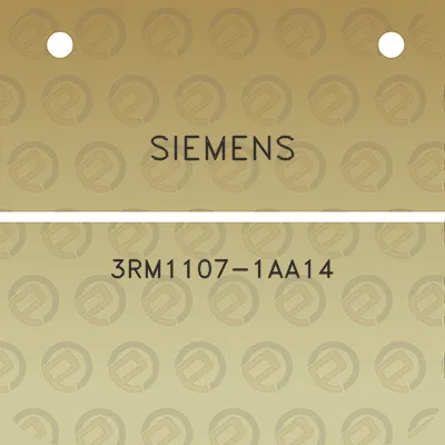 siemens-3rm1107-1aa14