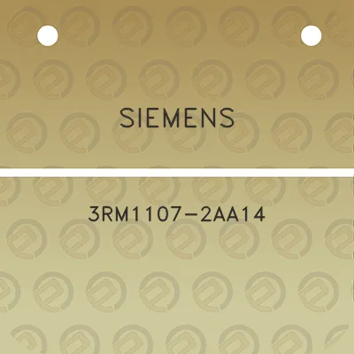 siemens-3rm1107-2aa14