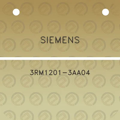 siemens-3rm1201-3aa04