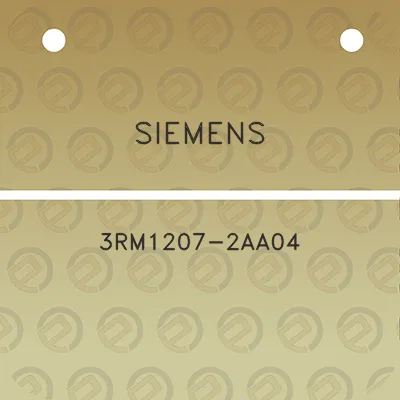 siemens-3rm1207-2aa04