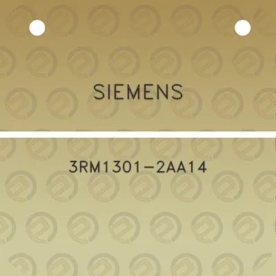 siemens-3rm1301-2aa14