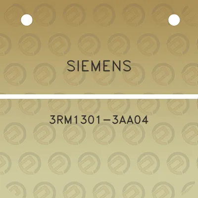 siemens-3rm1301-3aa04