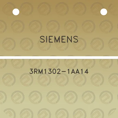 siemens-3rm1302-1aa14