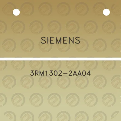 siemens-3rm1302-2aa04