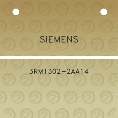 siemens-3rm1302-2aa14