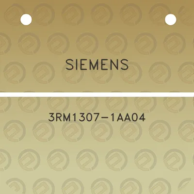 siemens-3rm1307-1aa04