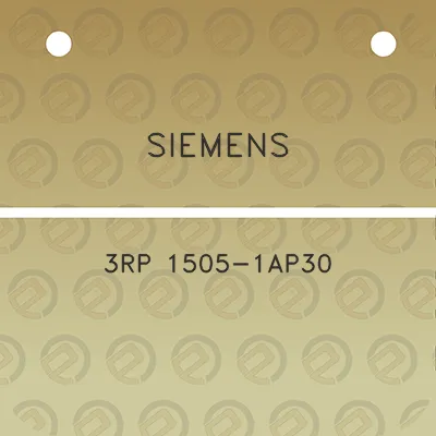 siemens-3rp-1505-1ap30