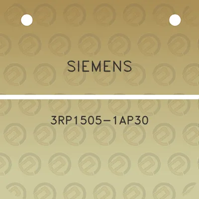 siemens-3rp1505-1ap30