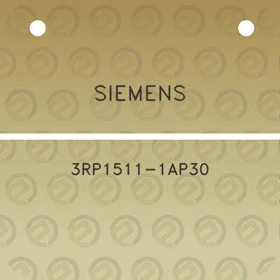 siemens-3rp1511-1ap30