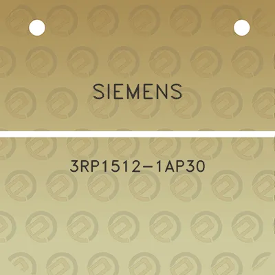 siemens-3rp1512-1ap30