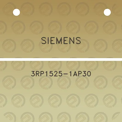 siemens-3rp1525-1ap30