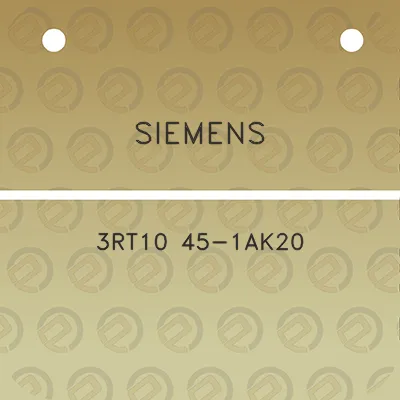 siemens-3rt10-45-1ak20