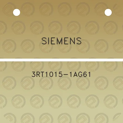 siemens-3rt1015-1ag61