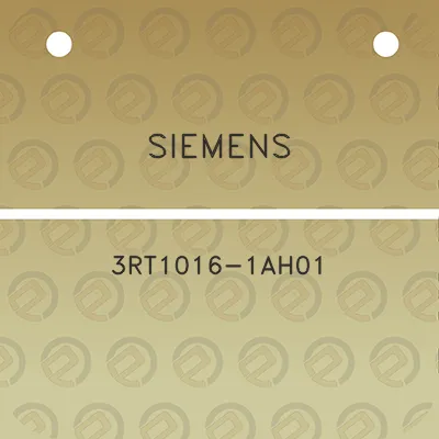 siemens-3rt1016-1ah01