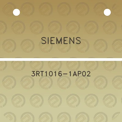 siemens-3rt1016-1ap02