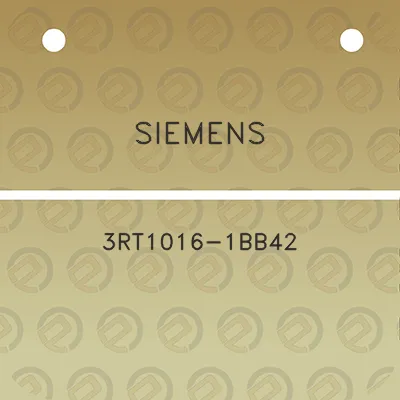 siemens-3rt1016-1bb42