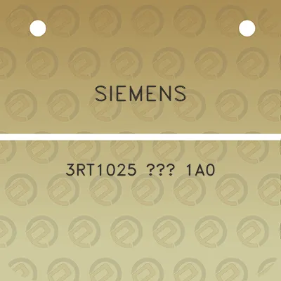 siemens-3rt1025-1a0