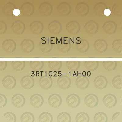 siemens-3rt1025-1ah00