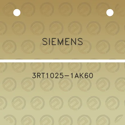 siemens-3rt1025-1ak60