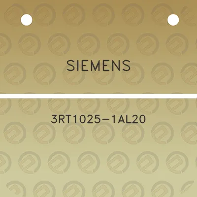 siemens-3rt1025-1al20