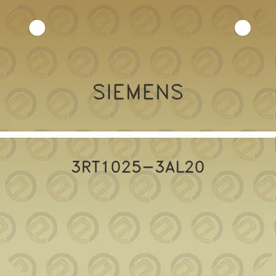 siemens-3rt1025-3al20