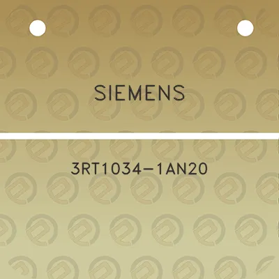 siemens-3rt1034-1an20