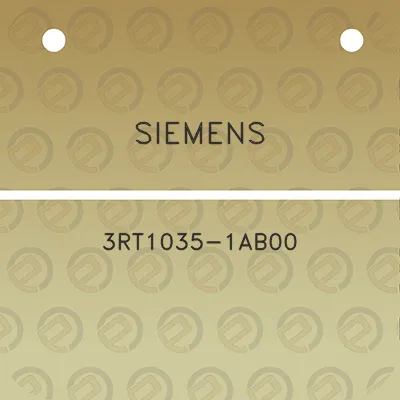 siemens-3rt1035-1ab00